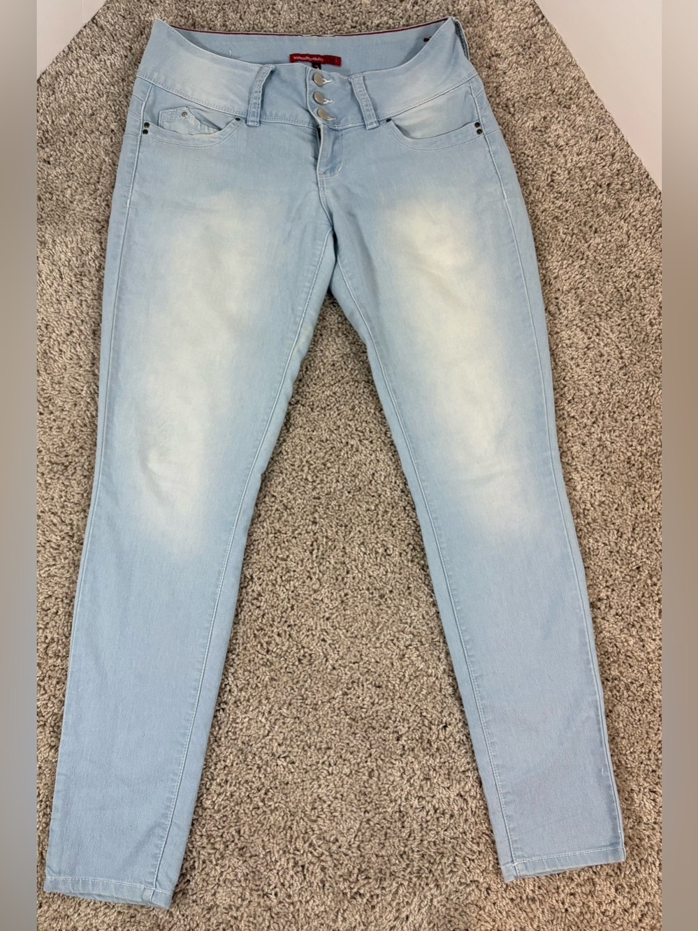 Light Blue Women's Slim Fit Jeans